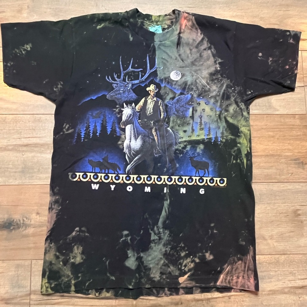 Vintage single stitch Wyoming Graphic Tee